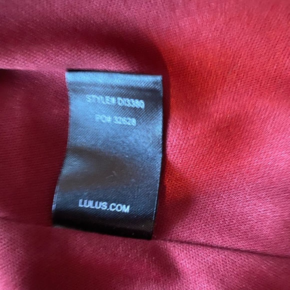 Lulus XSmall dress. Strapless. - Picture 9 of 10